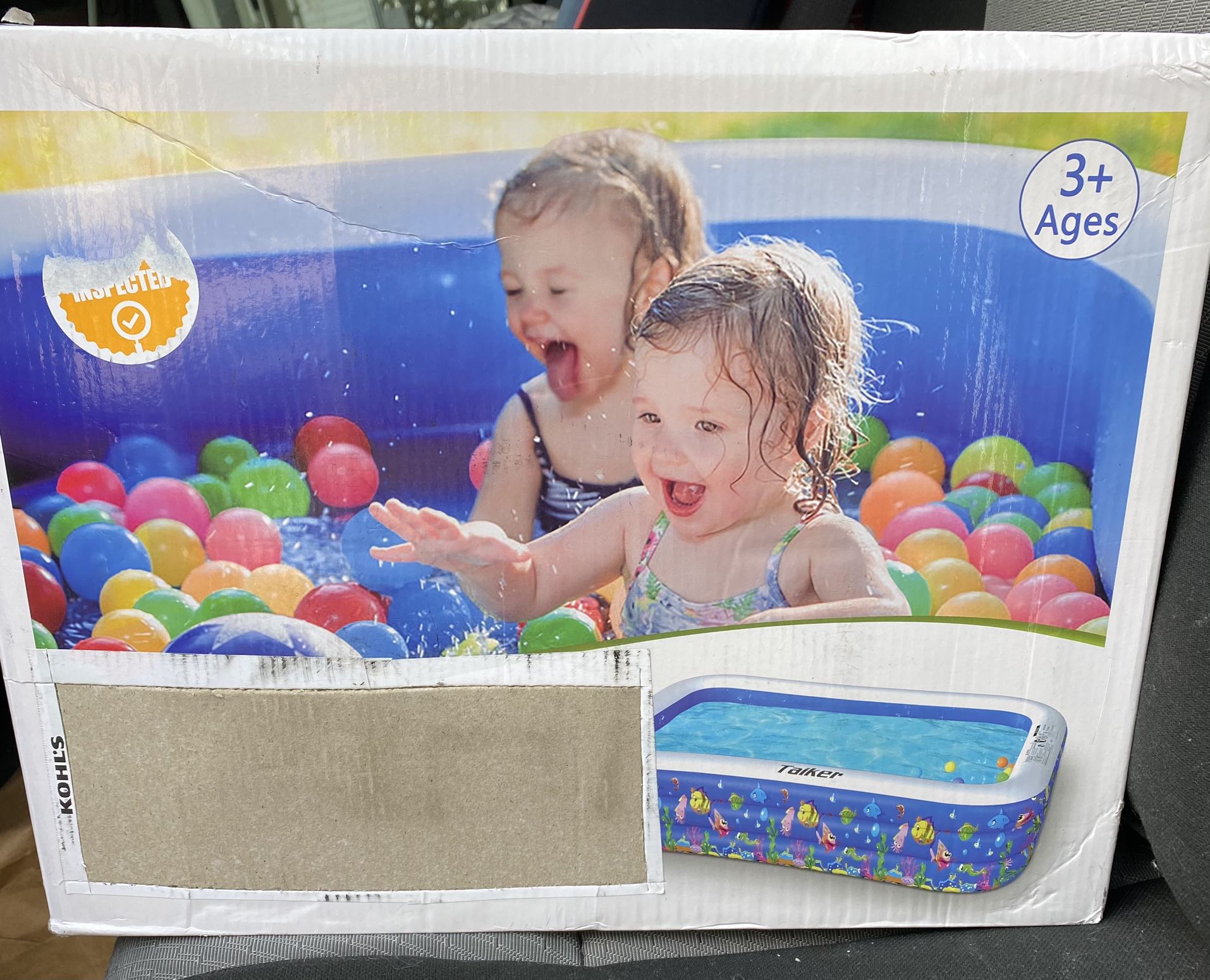 Inflatable Pool  Brand new In Box  $40