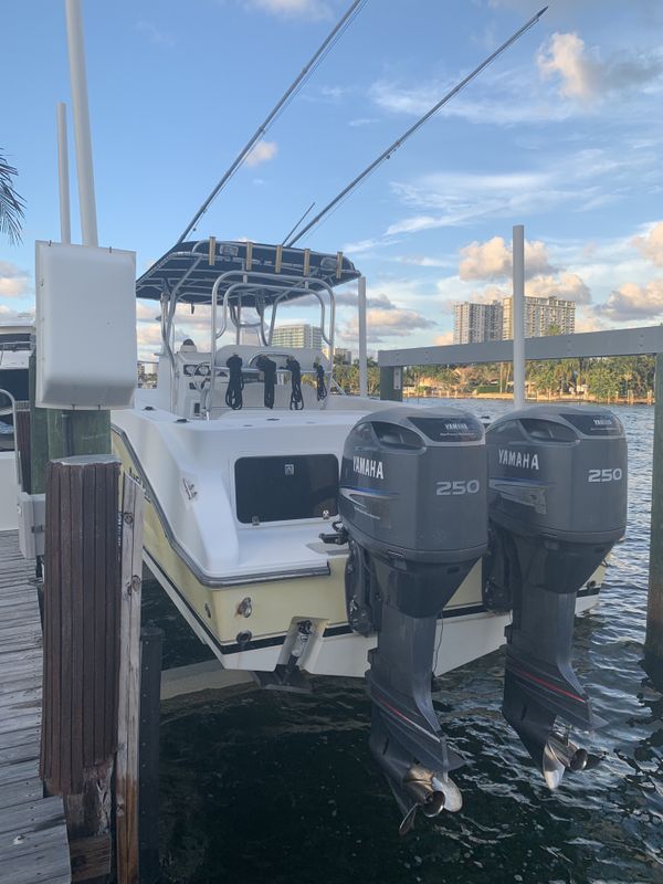 31 foot angler open fisherman 3100 cc twin yamaha 250 hpdi 2004