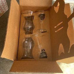Princess House Pair Of Candle Holders