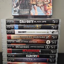 PS3 Games- 12 Game Bundle/lot for $70