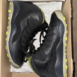VENOM GREEN JORDAN 10
