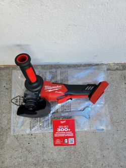 Milwaukee 4 1/2-5" Grinder Brushless Fuel Rapid Stop M18