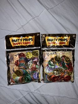 Party Happy Game Coins $5.00 Each Bag