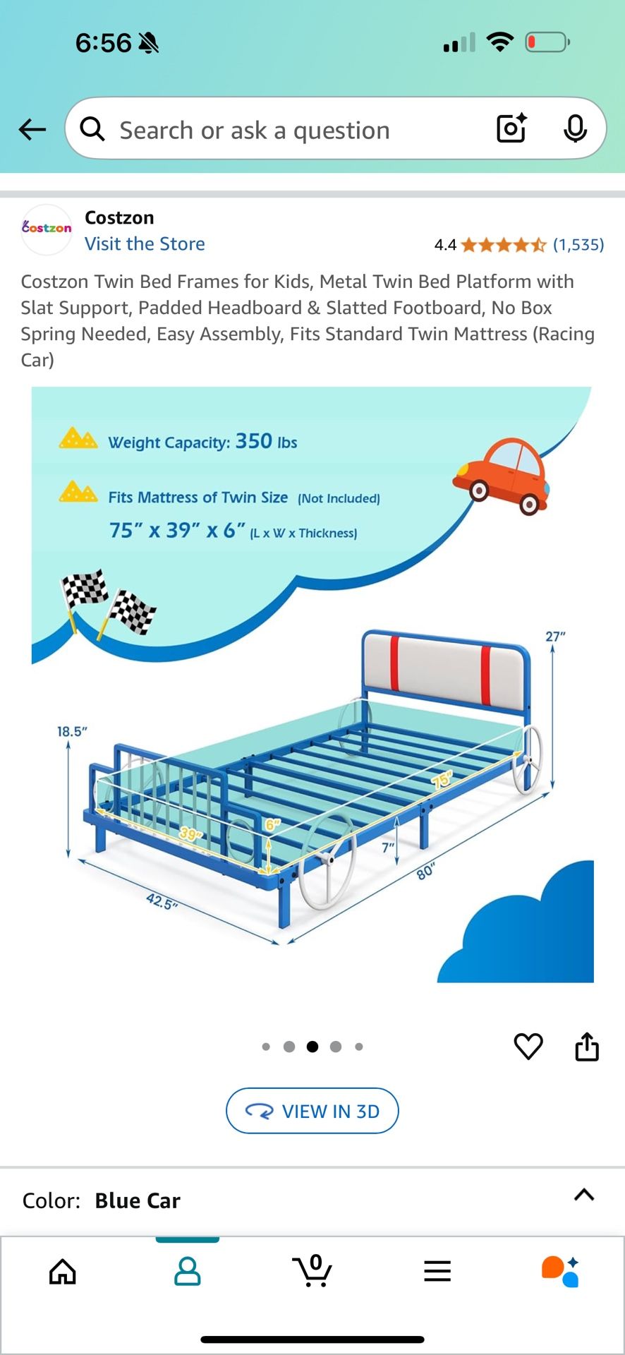 Costzon Boy Bed