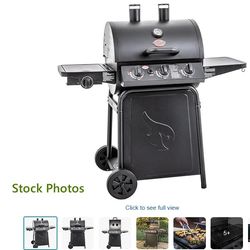 BBQ GRILL SMOKER $120, Also GAS TANK $25 *** Excellent Conditions
