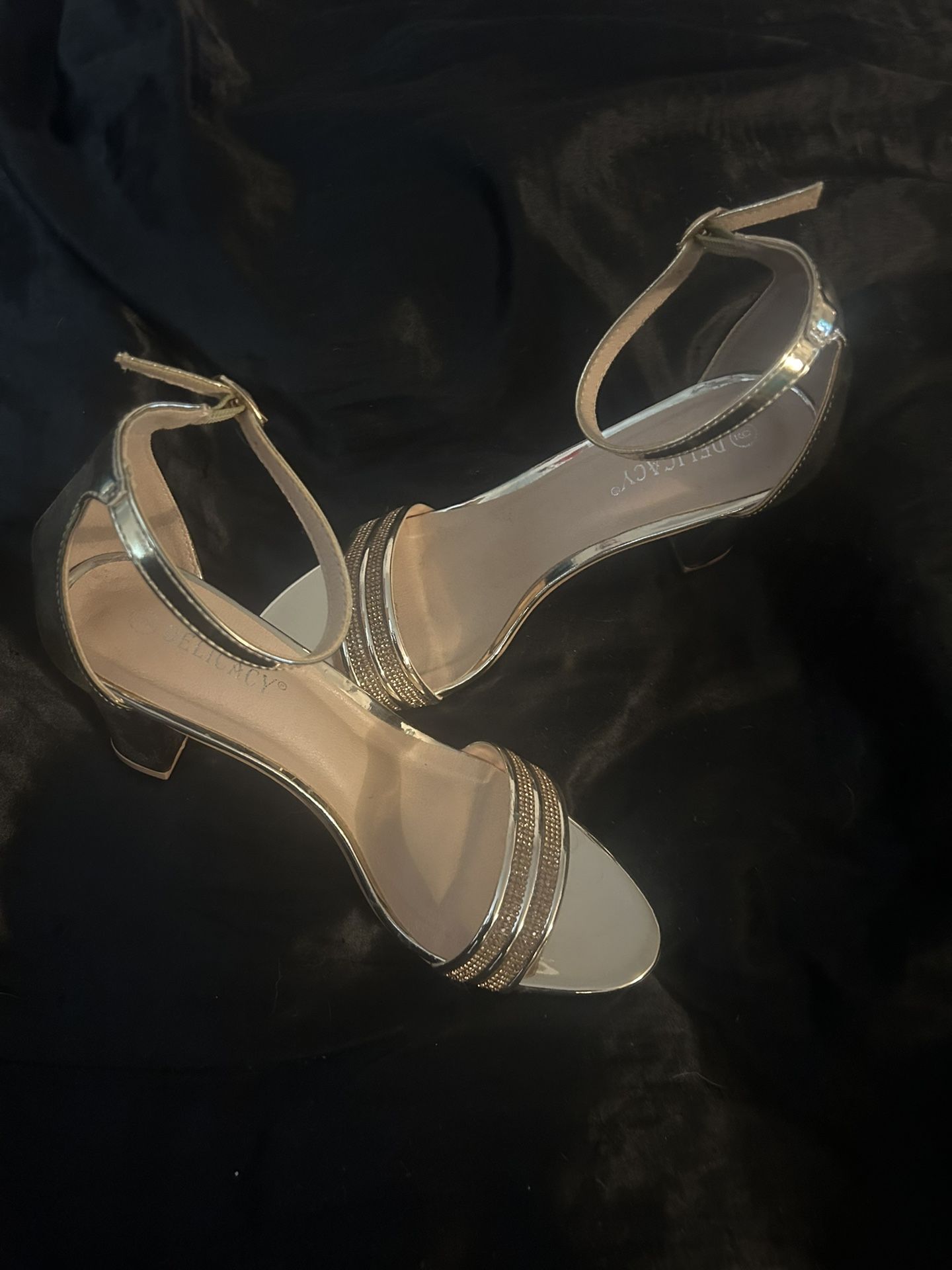 Delicacy Gold Heels