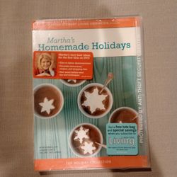 Martha Stewart's Homemade Holidays DVD *NEW*