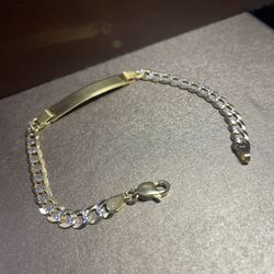14kt Gold Baby Bracelet