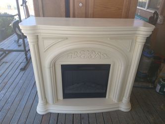 Great world Electric Heater Fireplace Dimmable Flame Lights 1,500 watts 48 wide 42 height 16 deep