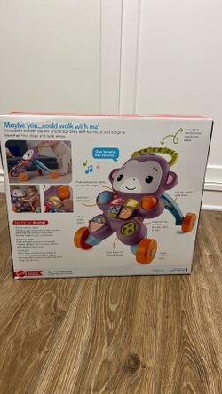 Brand New Fisher Price Baby Monkey Walker