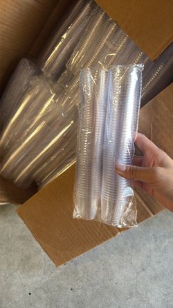 Clear Plastic Sample tasting small cups