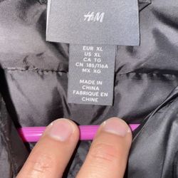 H&M Puffer Jacket No Hoodie XL