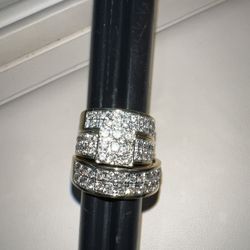 VS 💎 3CTW DIAMOND TRIO SET 