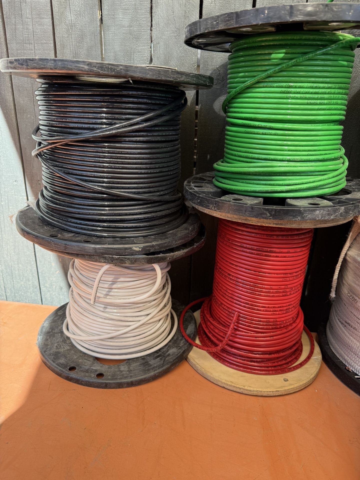 Copper Wire #6 THHN Stranded Sold Per Ft $0.75