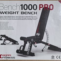 Keppi Weight Bench Bench1000 Pro