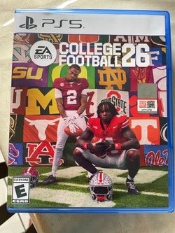 Brand New NCAA 26 PS5