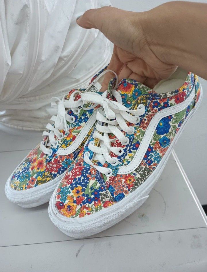 Floral Vans Unisex Men's Women's /Tennis De Hombre Y Mujer