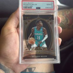 Brandon Miller Psa 10 Rookie Card 