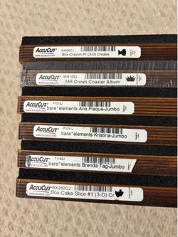 Accucut and Ellison steel ruled dies