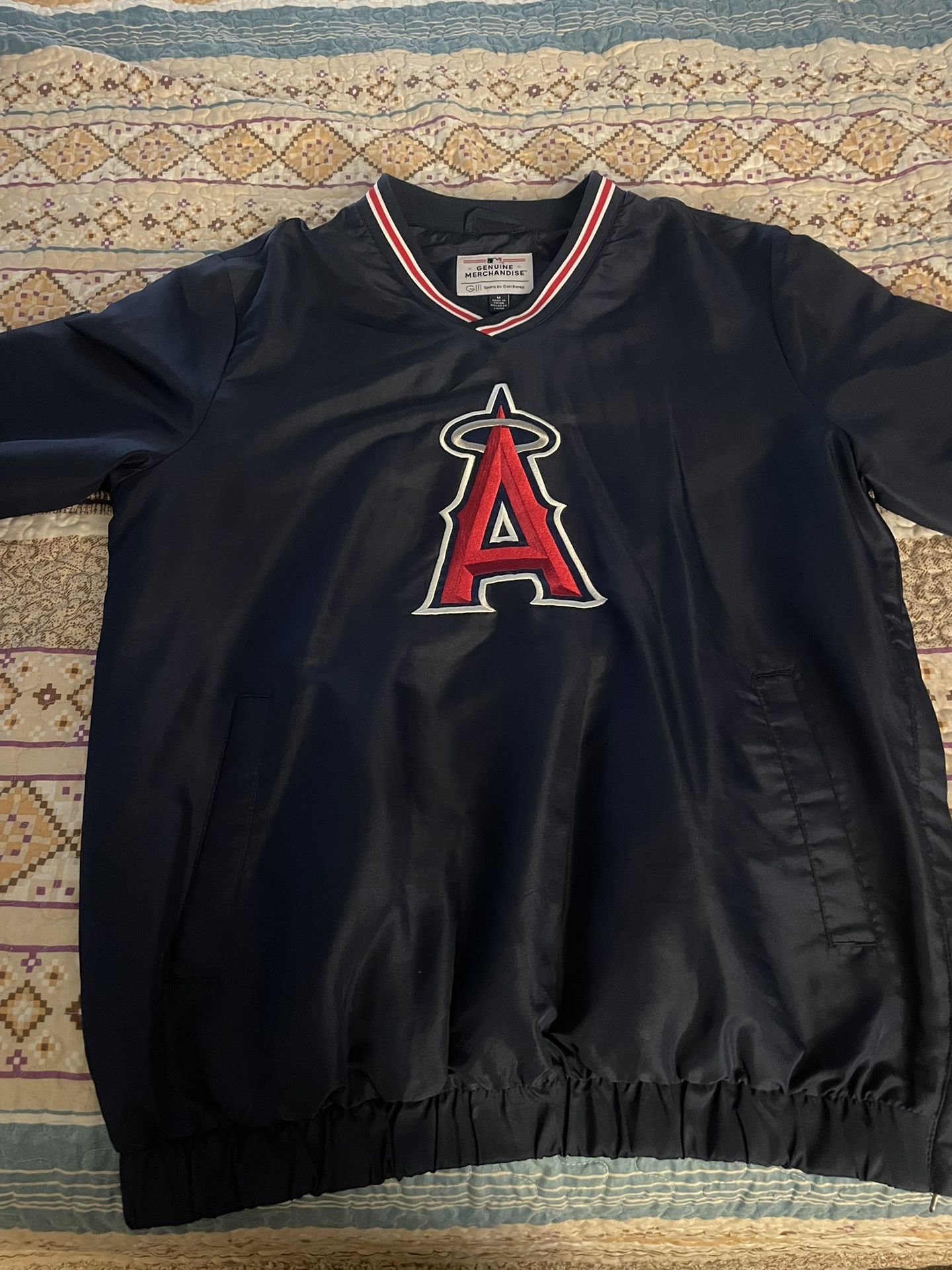 Navy Blue Angels Windbreaker