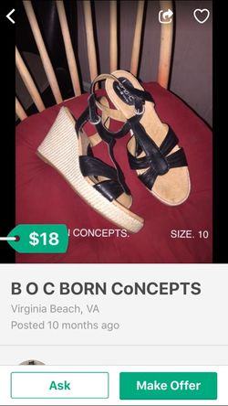 B O C Concepts Wedges