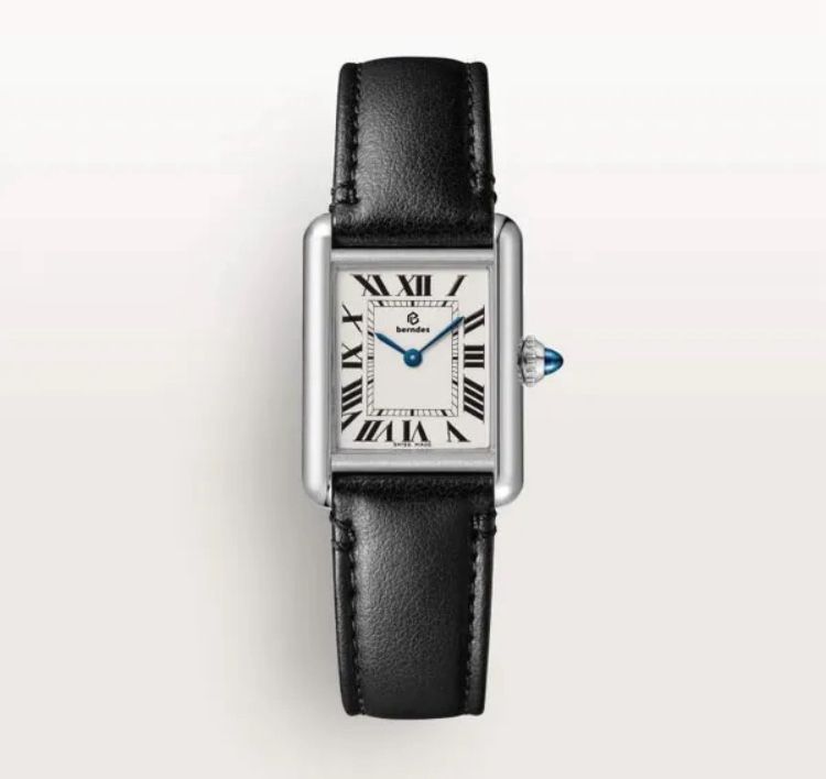 Cartier Watch – Leather Strap | Timeless Elegance | Box Included