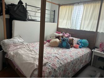 Queen Bed + frame