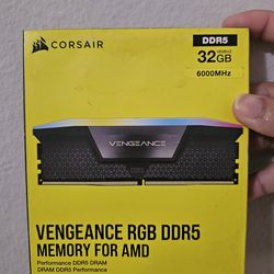 Corsair Vengeance RGB DDR5 32GB (2x16GB) 6000Mhz