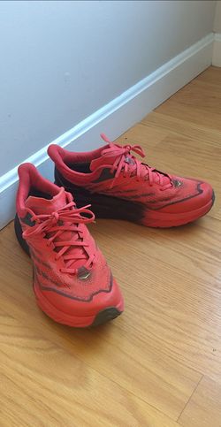 HOKA  SPEEDGOAT 5 GTX  mens red sneakers shoes Size 11 D