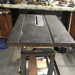 Craftsman 10” Table Saw   PRICE DROP