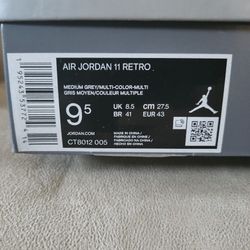 Jordan 11 Retro Cool Grey (2021) Size 9.5 DS