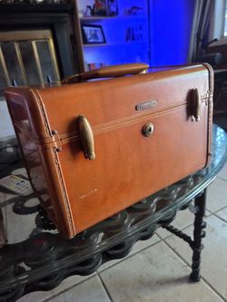 Vintage Samsonite Leather Luggage