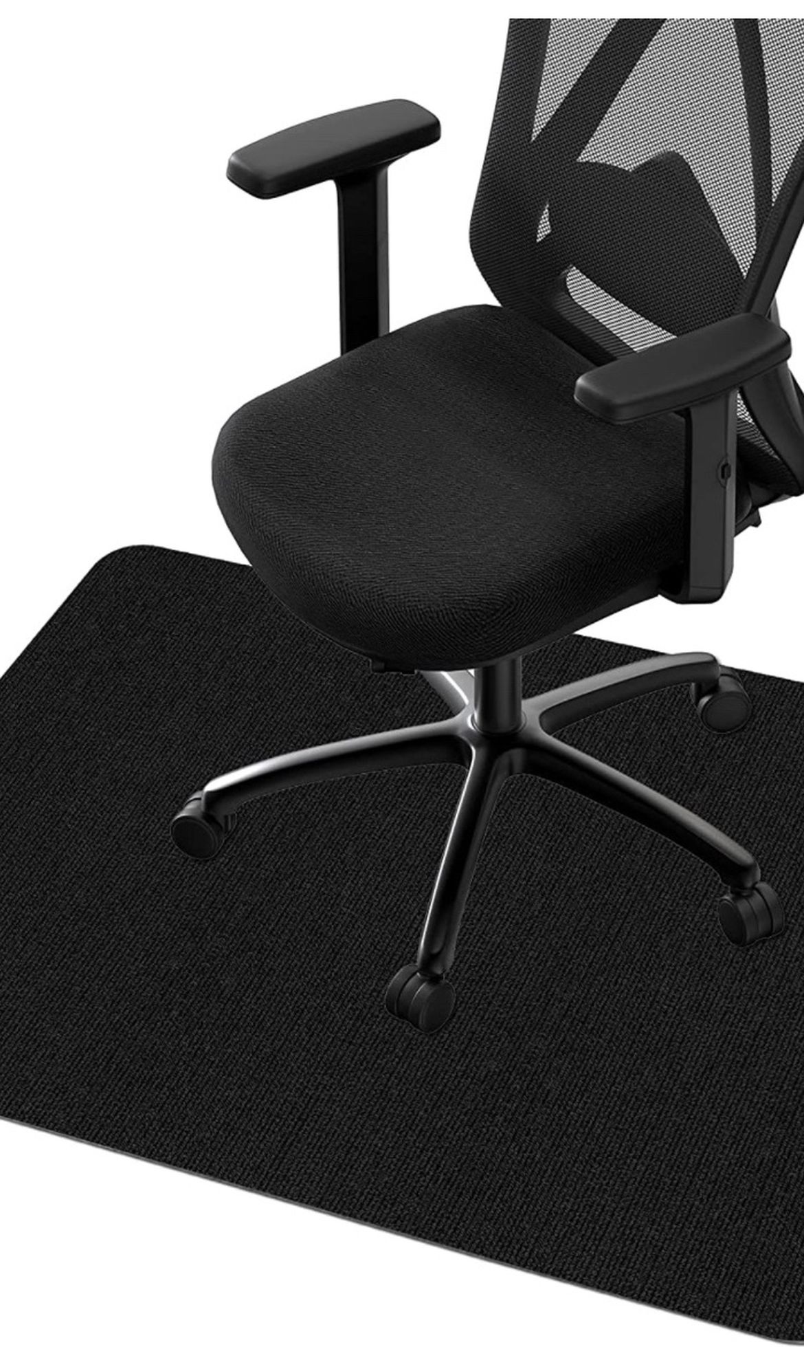 Black Chair Mat