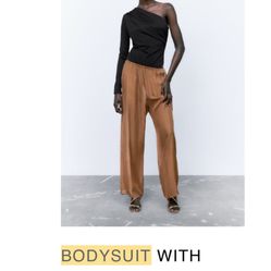 Zara One shoulder bodysuit