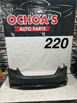 camry trd rear bumper 2018  to2024