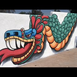 Hand Painted Mural