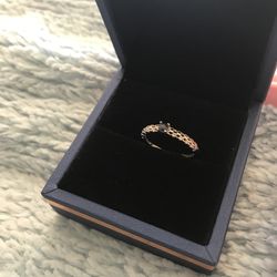 Dainty Sapphire Ring