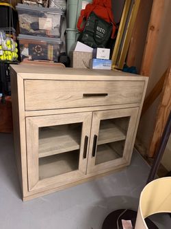 White Oak Office Set