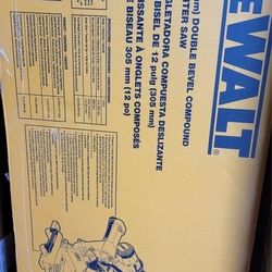Dewalt 12 inch double bevel compound miter saw