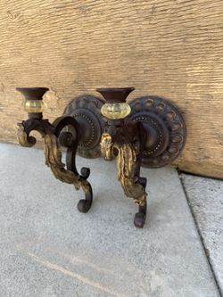Pair of Vintage Wall Scones