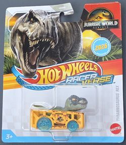 Tyrannosaurus Rex - Jurassic World Rebirth - 2025 Hot Wheels Racer Verse 