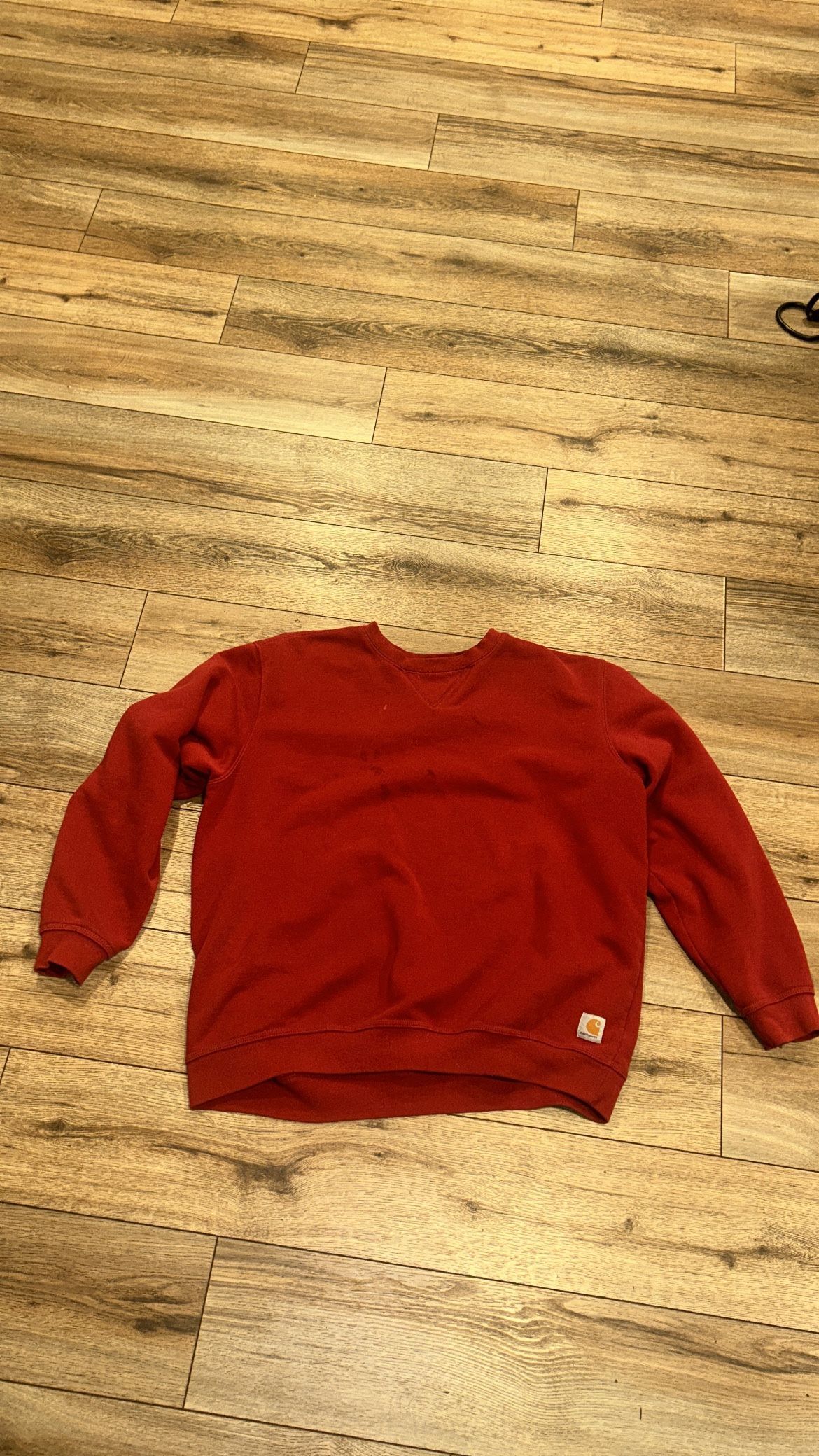 Y2K Carhartt Red crewneck Size XL $25 