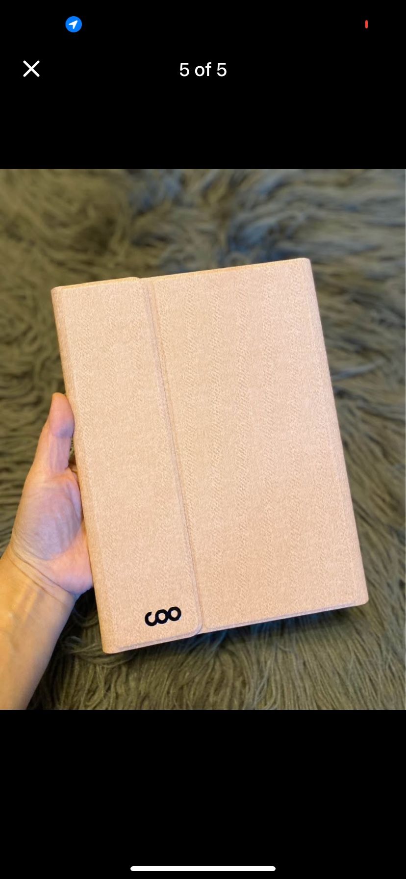 COO Folio Keyboard Case for iPad Pro 9.7 / iPad (6th/5th Gen) & Air 2/1 - Pink