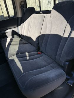 Dodge Dakota Rear Seats