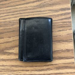 Guess Leather Wallet Black 