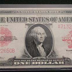 1923 Red Seal Large Note Horse Blanket