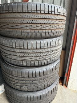 245/45/20 Goodyear Eagle RS-A2 Tires Like New 99% Tread