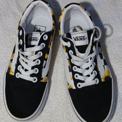 Vans Women's Sunflower Checker Multi Canvas Skate Shoes