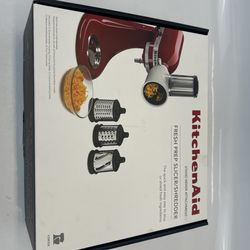 KitchenAid KSMVSA Fresh Prep Slicer/Shredder Attachment, White