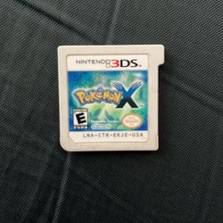 Pokémon X 3ds game
